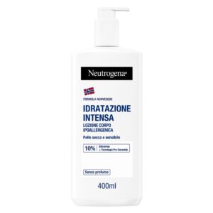 Neutrogena Idratazione Intensa 400ml- Lozione corpo ipoallergenica (senza profumo)