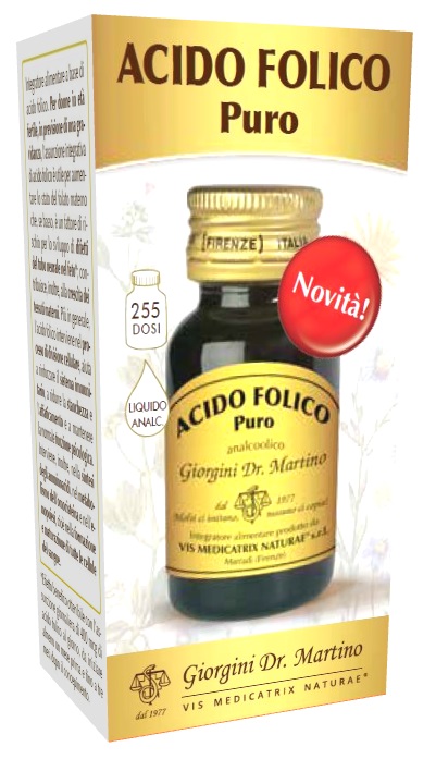 Acido Folico Puro Analc 30ml
