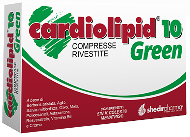 Cardiolipid 10 Green 30cpr Riv