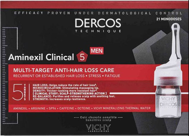 Dercos Aminexil Uomo 12f 6ml