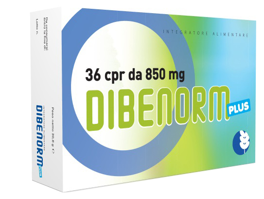 Dibenorm Plus 36cpr 850mg