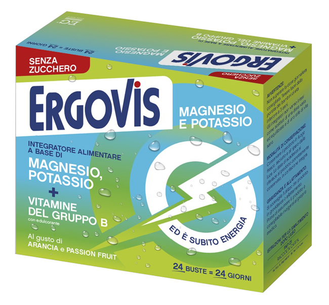 Ergovis Mg+k Vit B S/zuc24bust