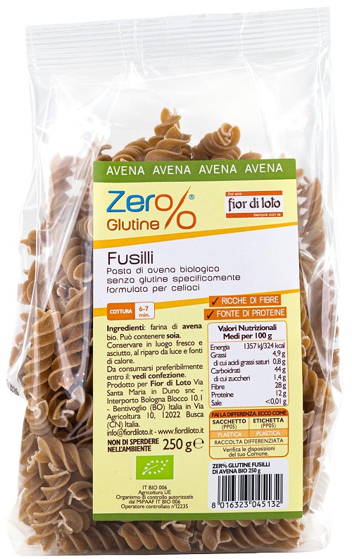 Fusilli Di Avena 250g