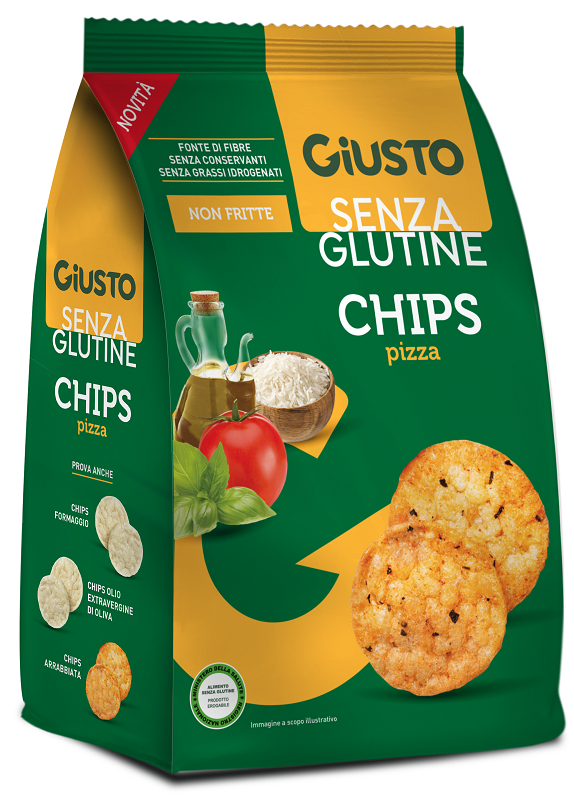 Giusto S/g Chips Pizza 40g