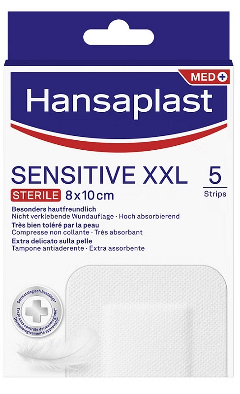 Hansaplast Cer Sensitiv Xxl 5p