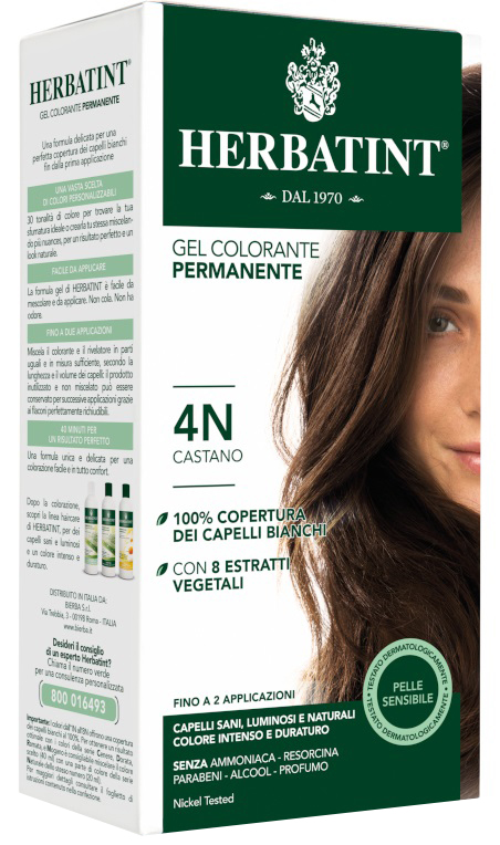 Herbatint 4n Castano 150ml+pen