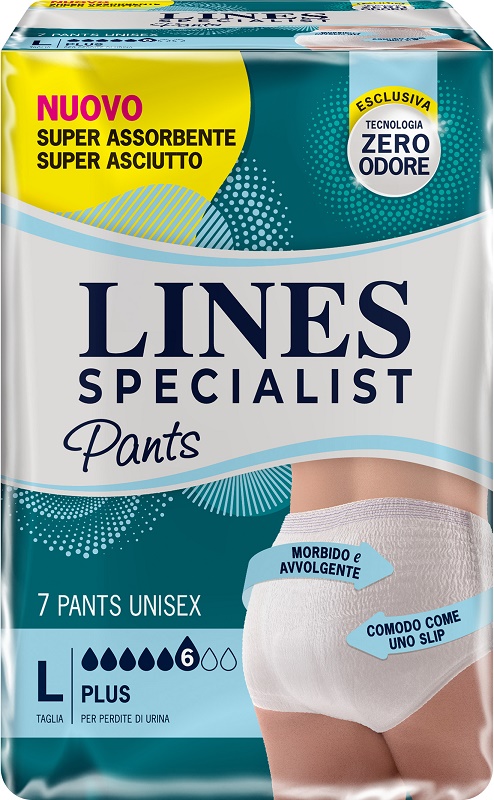 Lines Sp Pants Plus Uni L 7pz