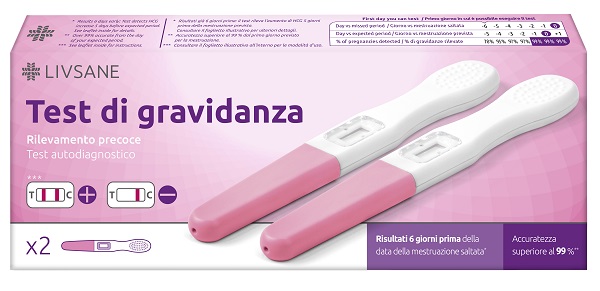 Livsane Test Gravidanza 2pz