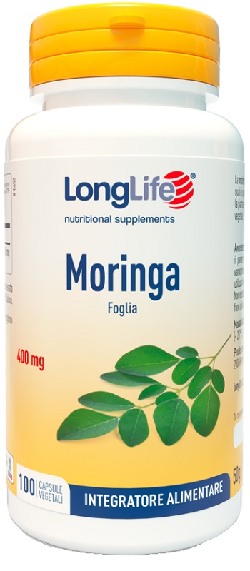 Longlife Moringa 400mg 100cps