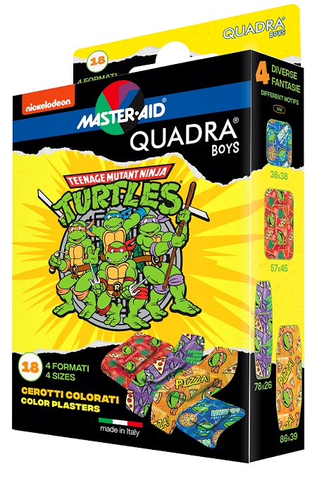 M-aid Quadra Boys Ninja Tur18p
