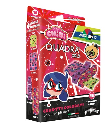 M-aid Quadra Girl Lady Bug 18p