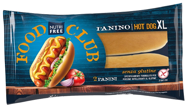 Nutrifree Panino Hot Dog Xl2pz