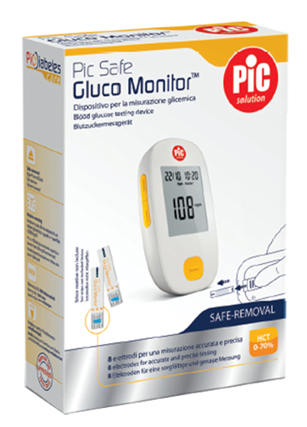 Pic Safe Gluco Monitor 1pz