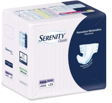 Serenity Pann Clas Maxi L 15pz