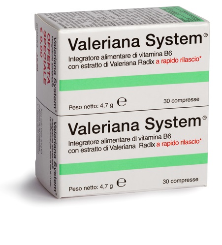 Valeriana System 30cpr+30cpr