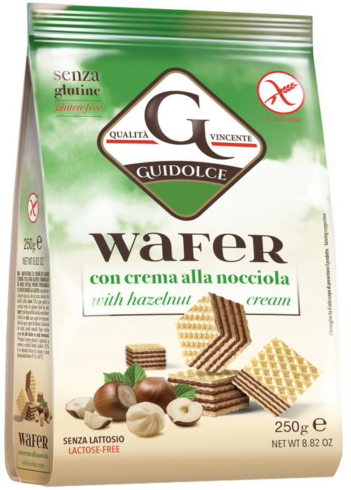 Wafer Crema Nocciola 250g